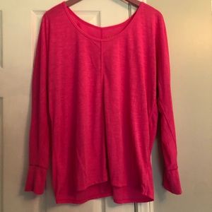 Lilly Pulitzer Neon Pink Athletic Top Sz. Large